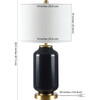 Amaia Table Lamp, Navy - Lighting - 3