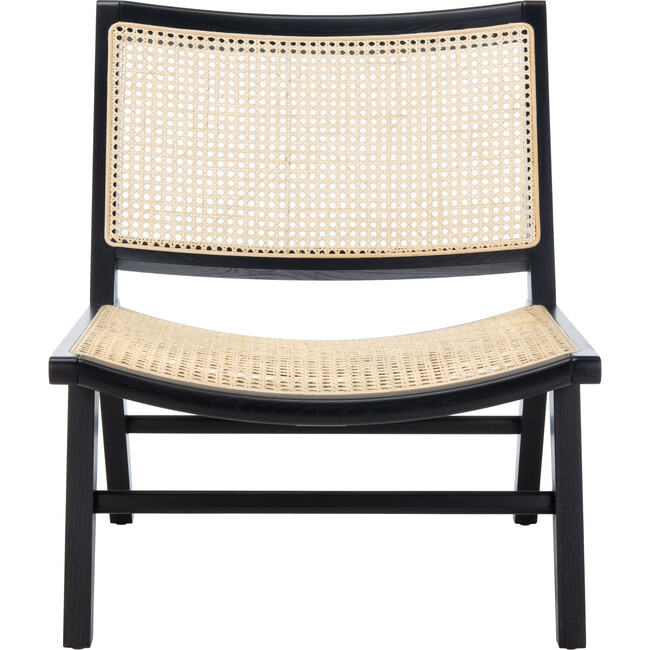 Auckland Rattan Accent Chair, Black - Accent Seating - 4