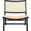 Auckland Rattan Accent Chair, Black - Accent Seating - 4