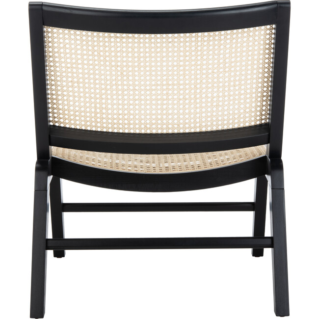 Auckland Rattan Accent Chair, Black - Accent Seating - 5