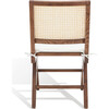 Colette Rattan Dining Chair, Set Of 2, Dark Brown - Accent Seating - 8