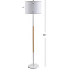 Melrose Floor Lamp, White - Lighting - 3