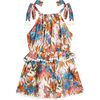 Estelle Tie Romper, Multicolor - Rompers - 1 - thumbnail