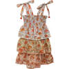 Andie Tiered Dress, Orange - Dresses - 1 - thumbnail