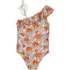 Andie Frill Swimsuit, Orange - One Pieces - 2