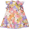 Pattie Frill Flared Dress, Multicolor - Dresses - 2 - thumbnail