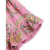 Teddy Tie Sleeveless Blouse, Pink - Blouses - 3