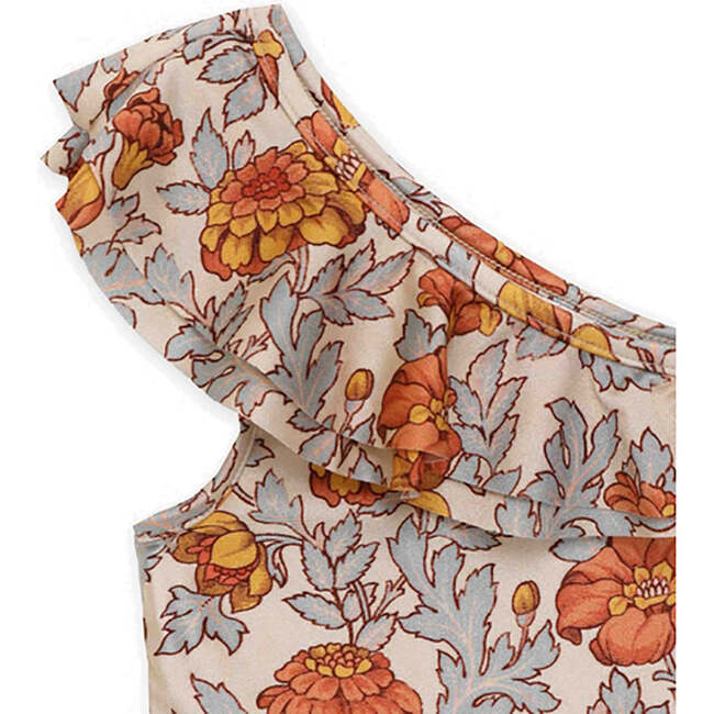 Andie Frill Swimsuit, Orange - One Pieces - 3