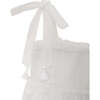 Pattie Embroidered Dress, Ivory - Dresses - 3