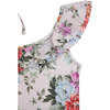 Rose Pattie Swimsuit, Cream - One Pieces - 3