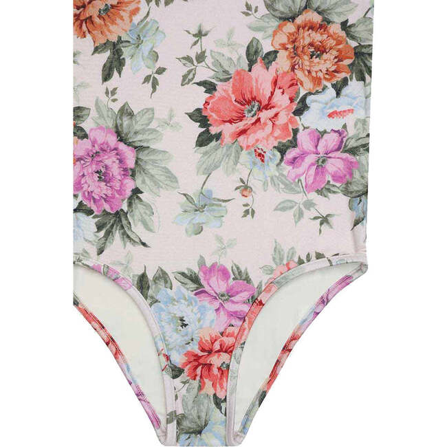 Rose Pattie Swimsuit, Cream - One Pieces - 4