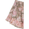 Jeannie Wrap Frill Skirt, Pink - Skirts - 3