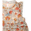 Andie Tiered Floral Dress, Orange - Dresses - 3