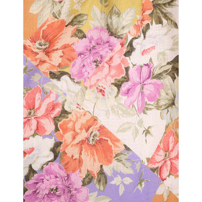 Pattie Frill Flared Dress, Multicolor - Dresses - 5