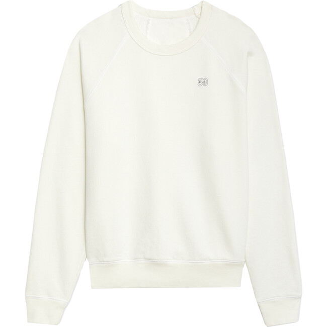 Women's Flore French Terry Sweatshirt, Washed White