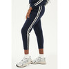 Women's Reena Fleece 7/8 Sweatpant, Indigo/Vintage White - Sweatpants - 4