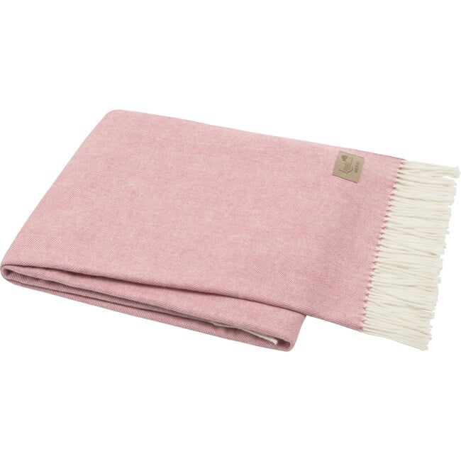 Herringbone Throw, Berry Sorbet