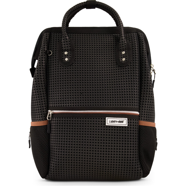 Tweeny Tall Backpack, Checkered Black