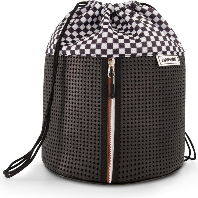 Sophy Backpack, Checkered Black