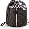 Sophy Backpack, Checkered Black - Backpacks - 1 - thumbnail