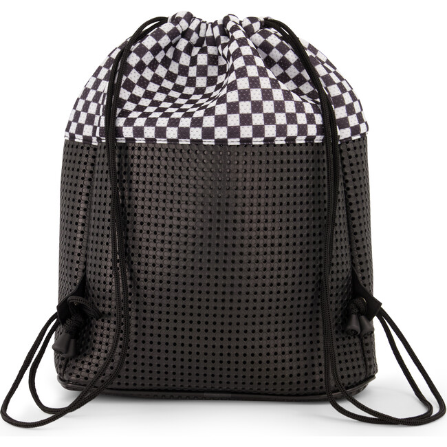 Sophy Backpack, Checkered Black - Backpacks - 3