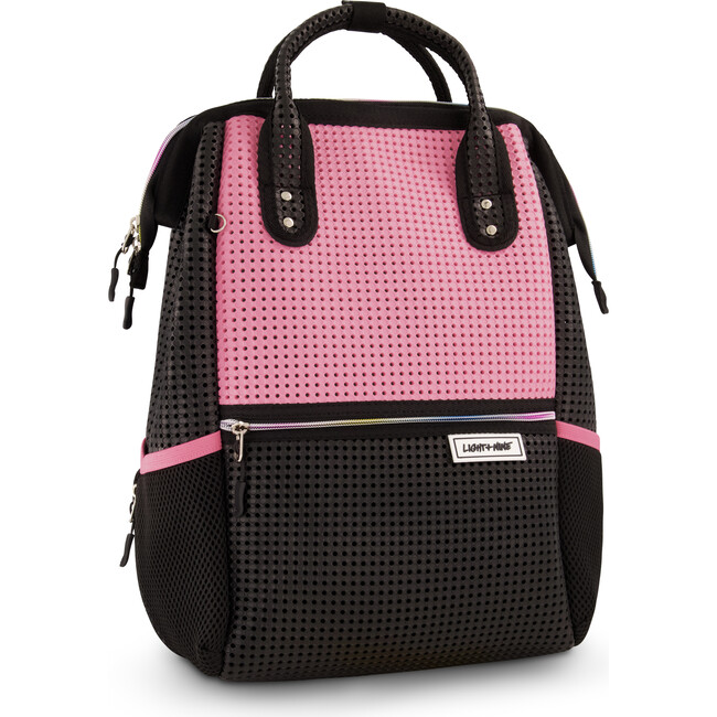 Tweeny Tall Backpack, Rainbow Pink - Backpacks - 4