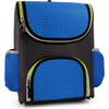 Student Backpack, Electric Blue - Backpacks - 4