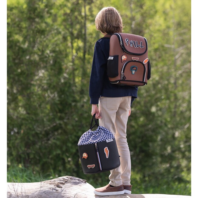Student Backpack, Final Chestnut - Backpacks - 6
