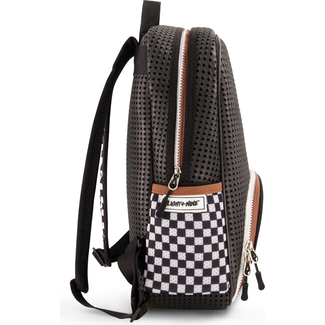 Starter Backpack, Checkered Black - Backpacks - 5