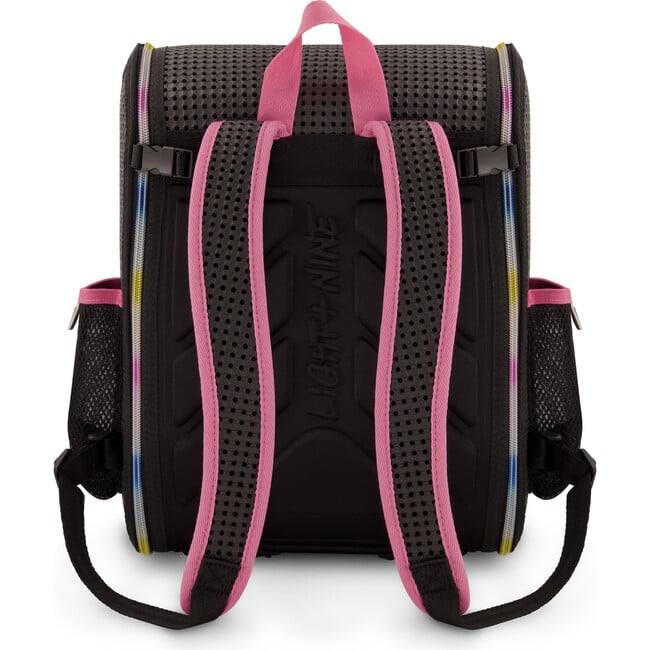 Student Backpack, Rainbow Pink - Backpacks - 3