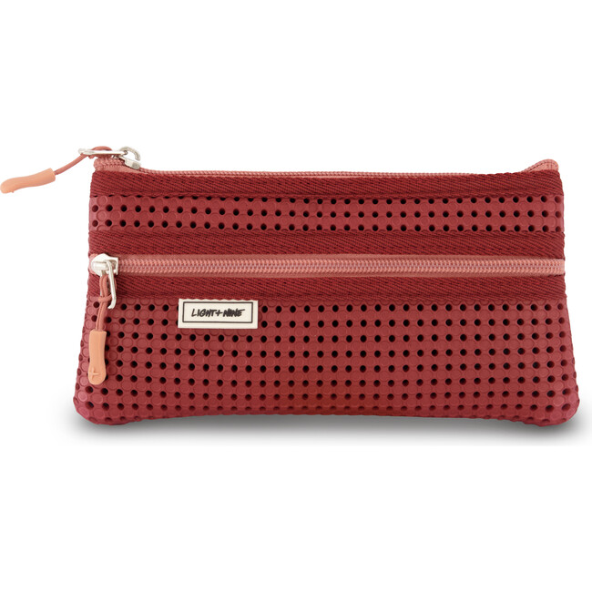 Flat Pencil Pouch, Inspired Brick - Bags - 1