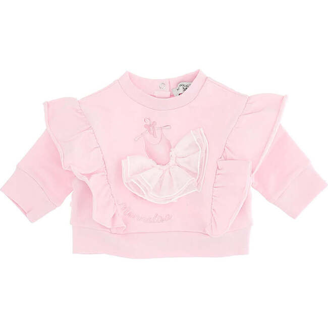 Ruffle Tutu Sweater, Pink