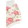 Floral Rose Print Shorts, Cream - Shorts - 3 - thumbnail