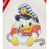Donald Duck Graphic Bodysuit, Red - Bodysuits - 2 - thumbnail