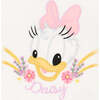 Daisy Duck Graphic Sweatshirt, White - Sweatshirts - 2