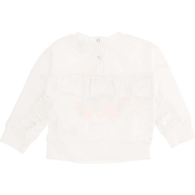 Daisy Duck Graphic Sweatshirt, White - Sweatshirts - 3