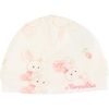 Bunny Beanie Cap, Cream - Hats - 1 - thumbnail