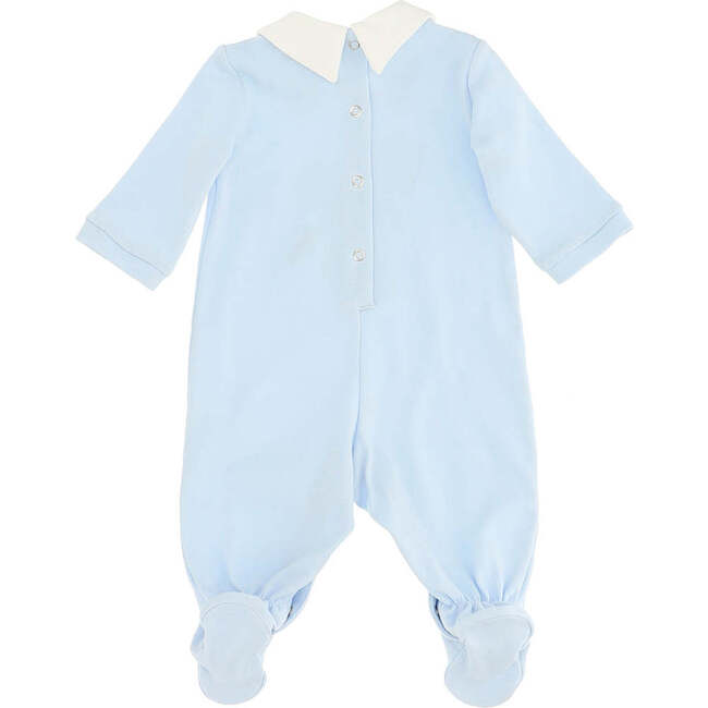 Bunny Graphic Bodysuit, Blue - Bodysuits - 3