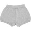 Embroidered Rose Shorts, Gray - Shorts - 3