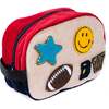 Hook & Loop Accessory Pouch, Beach/Red - Bags - 3