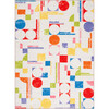 Kids Playhouse Bert Rug, Red - Rugs - 1 - thumbnail