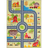 Kids Playhouse Journey Rug, Green - Rugs - 1 - thumbnail