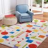 Kids Playhouse Bert Rug, Red - Rugs - 2