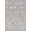 Kids Carter Rug, Silver - Rugs - 1 - thumbnail