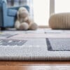 Kids Playhouse Pippy Rug, Grey - Rugs - 3