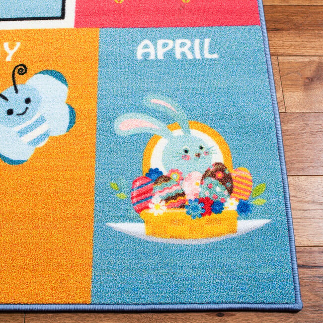 Kids Playhouse Holly Rug, Blue - Rugs - 3