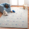 Kids Carter Rug, Silver - Rugs - 2