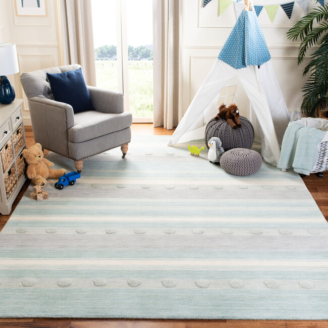 Kids Jaime Rug, Blue - Rugs - 4