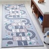 Kids Playhouse Pippy Rug, Grey - Rugs - 5