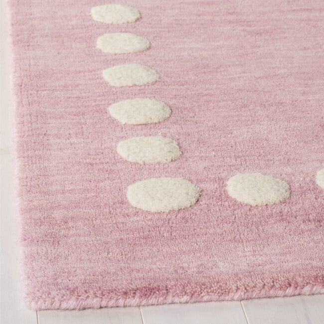 Kids Parker Rug, Pink - Rugs - 5